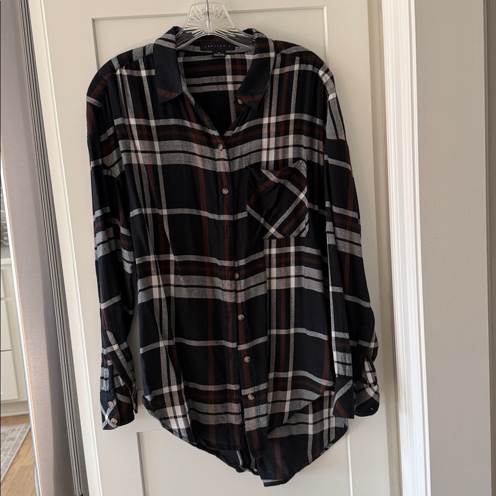 Sanctuary flannel from Evereve oversized XS